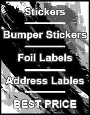Stickers, Foil & Label - Jack Flash Signs